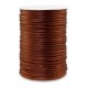 Satijn draad 2.5mm Brown